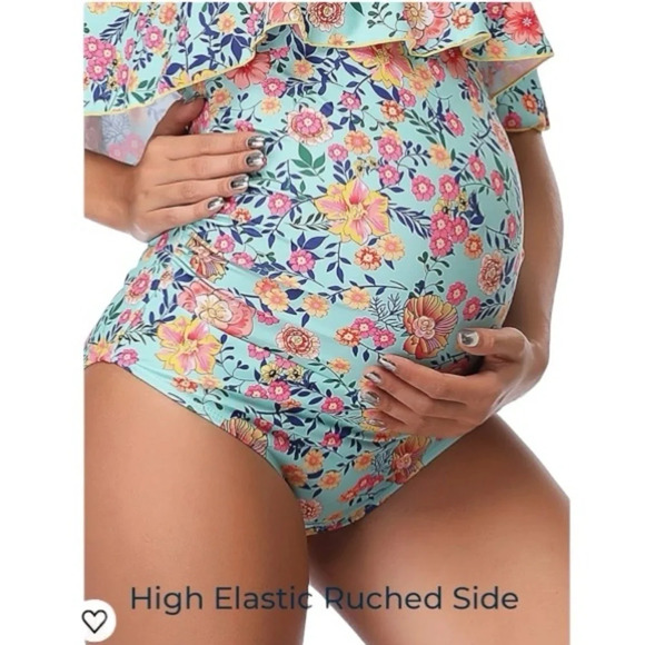 NWT Maternity Swimwear Womens Bikinis Tankini Summer Swimsuits - Picture 3 of 5